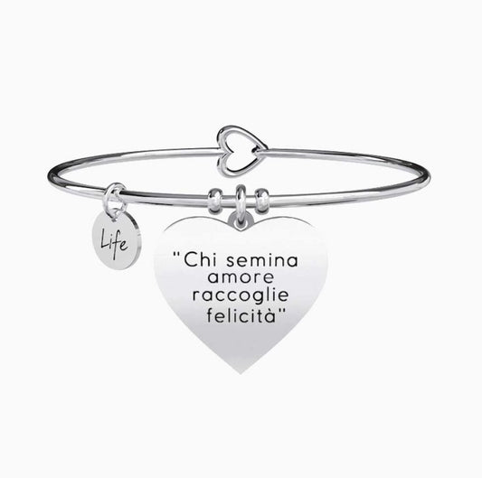 Bracciale donna KIDULT Love - Biondo Gioielli