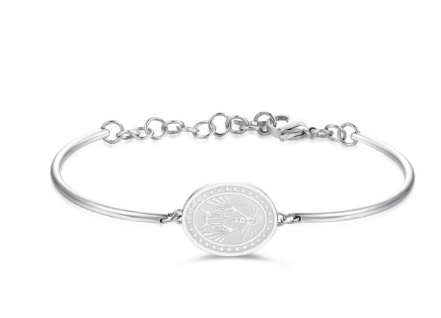 Bracciale donna BROSWAY Chakra Maria Vergine - Biondo Gioielli
