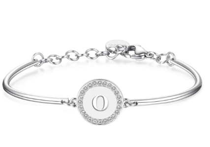 Bracciale donna BROSWAY Chakra Lettera O - Biondo Gioielli