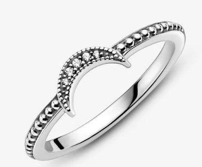 Anello PANDORA Falce di luna con sfere - Biondo Gioielli
