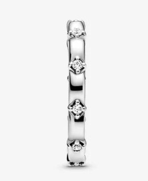 Anello PANDORA fascia Petali di fiore - Biondo Gioielli