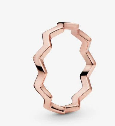 Anello PANDORA Zigzag lucido - Biondo Gioielli