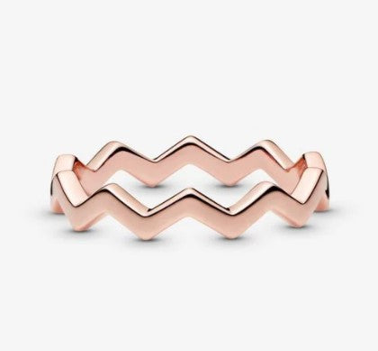 Anello PANDORA Zigzag lucido - Biondo Gioielli