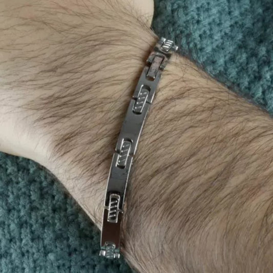 Bracciale uomo MORELLATO Cross - Biondo Gioielli