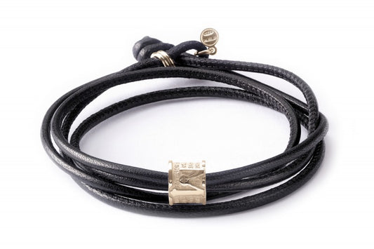 Bracciale TUUM Mater argento doppio giro - Biondo Gioielli