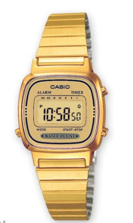 Orologio donna CASIO - Biondo Gioielli