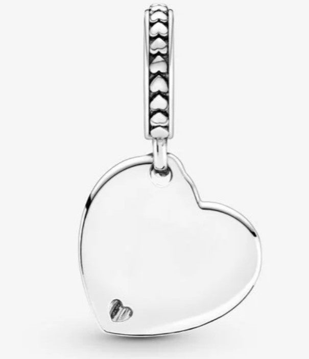 Charm PANDORA Albero della famiglia a cuore bicolore - Biondo Gioielli