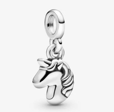 Mini charm PANDORA Il mio magico unicorno - Biondo Gioielli