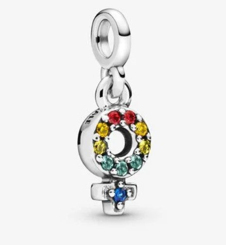 Mini charm PANDORA Il mio orgoglio di donna - Biondo Gioielli