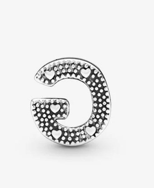 Charm PANDORA Lettere ALfabeto - Biondo Gioielli