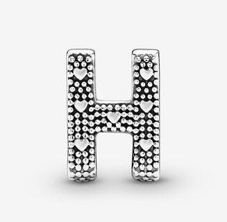 Charm PANDORA Lettere ALfabeto - Biondo Gioielli