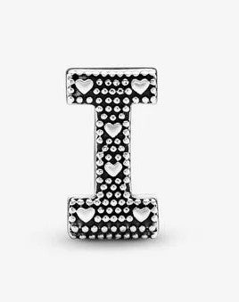 Charm PANDORA Lettere ALfabeto - Biondo Gioielli