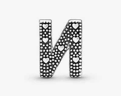 Charm PANDORA Lettere ALfabeto - Biondo Gioielli