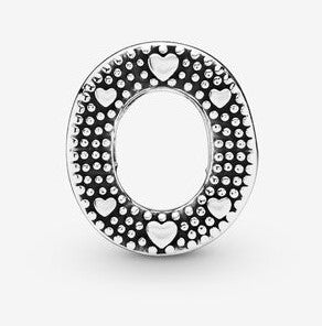 Charm PANDORA Lettere ALfabeto - Biondo Gioielli