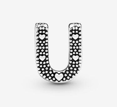 Charm PANDORA Lettere ALfabeto - Biondo Gioielli