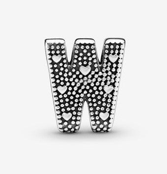 Charm PANDORA Lettere ALfabeto - Biondo Gioielli