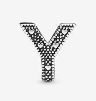 Charm PANDORA Lettere ALfabeto - Biondo Gioielli