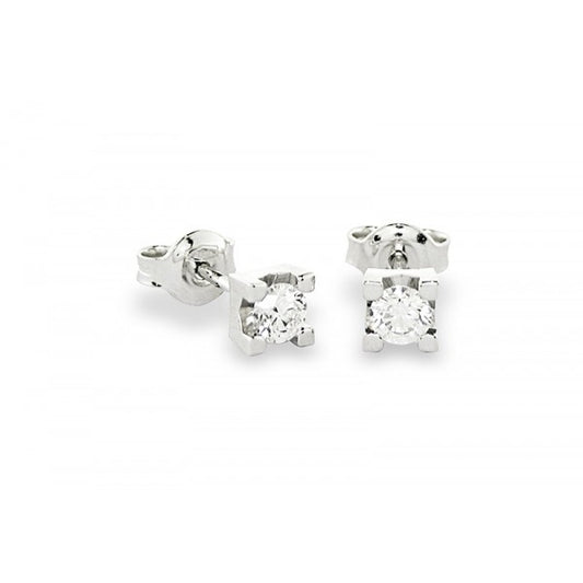 Orecchini punto luce 0.04 DI LEO gioielli - Biondo Gioielli