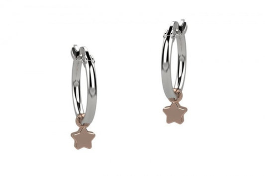 Orecchini cerchietto bimba NANÁN - Biondo Gioielli